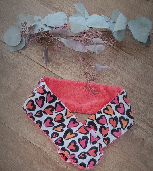 Bandeau de démaquillage "coeur"