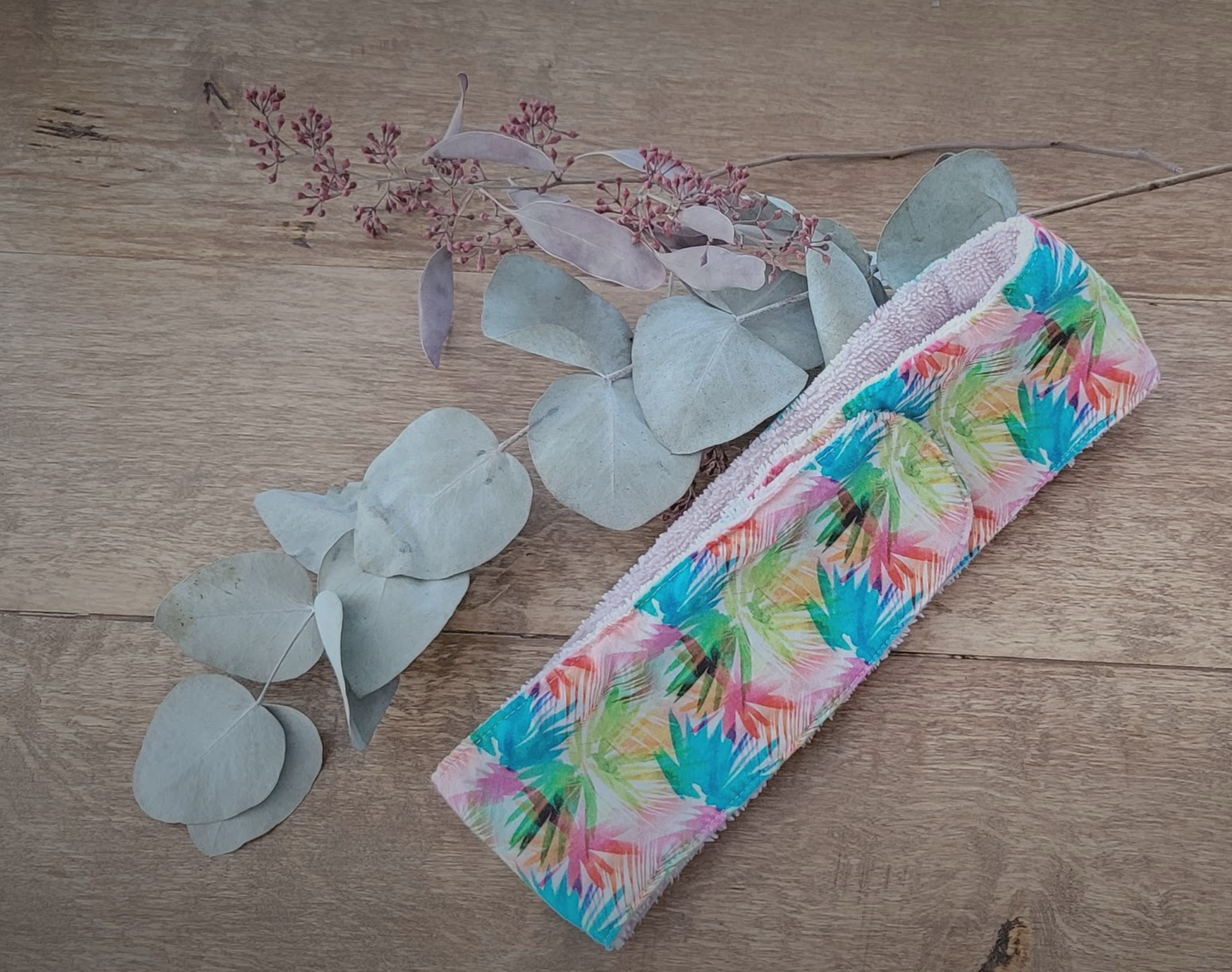 Bandeau de démaquillage "éclat coloré"