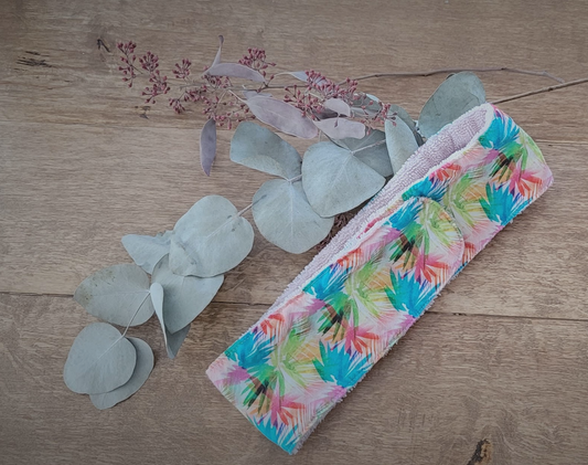 Bandeau de démaquillage "éclat coloré"